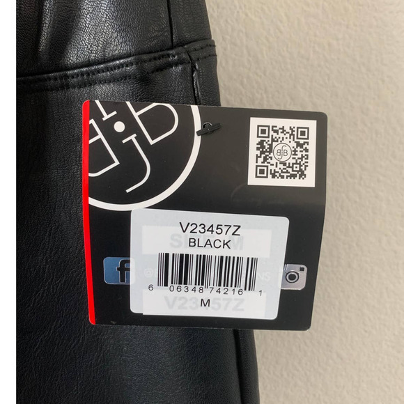 NWT‎ BBJ Los Angeles Vegan High Rise Skinny Pull On Legging - Picture 5 of 8